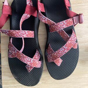 Chaco ZCloud 2 Sport Sandals (For Women) Size 10  Spray Rhubarb